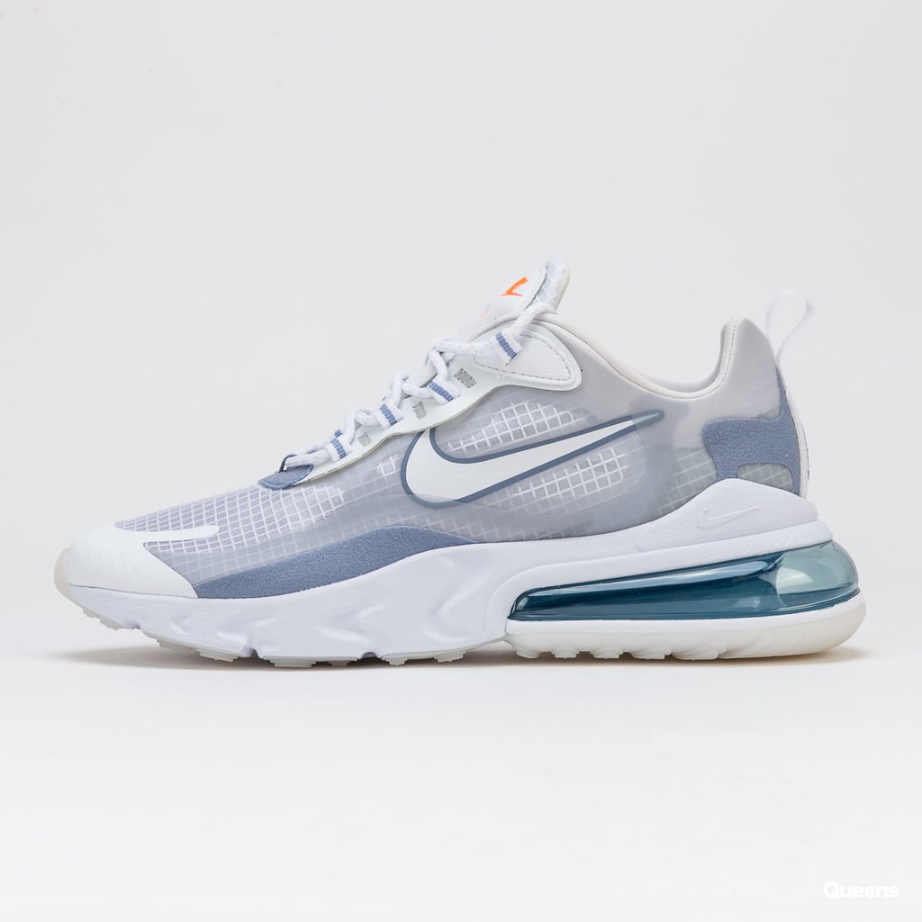 all white nike air max 270 react