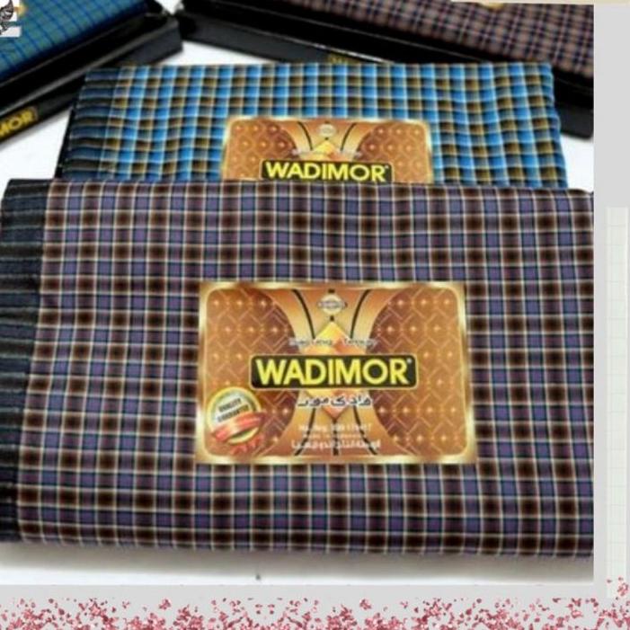 ❁ sarung tenun premium dewasa cap wadimor motif kupang kotak kecil-kecil grosir sarung tenun ✥