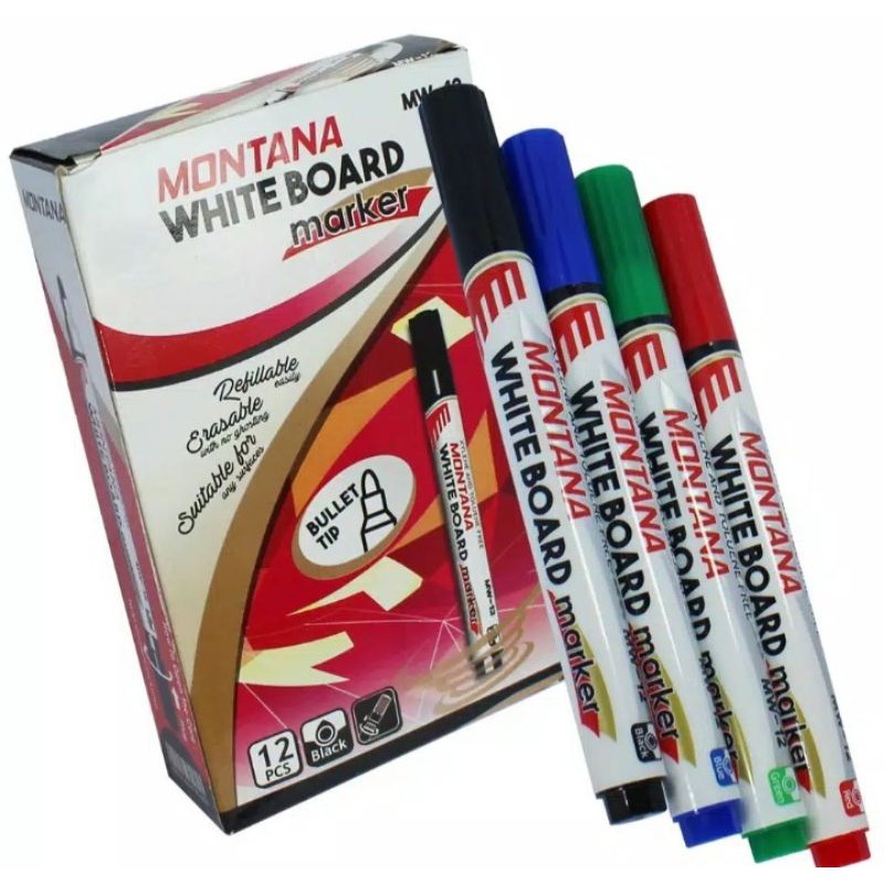 

Spidol Whiteboard NON PERMANEN bisa refill