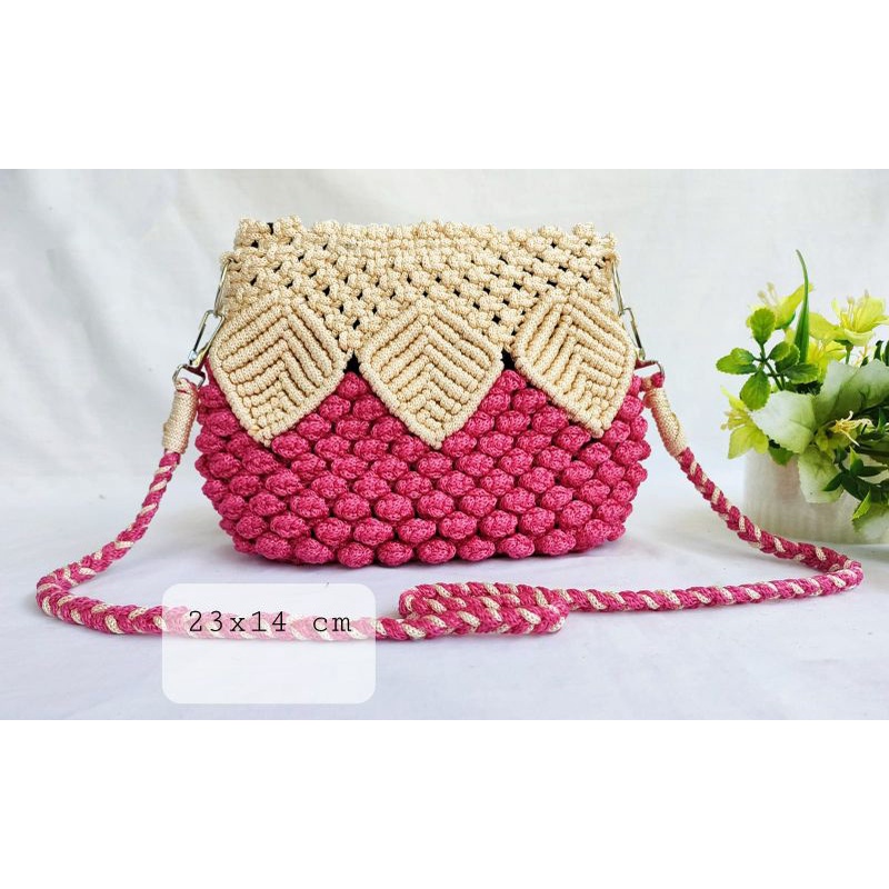 tas rajut / anyam talikur