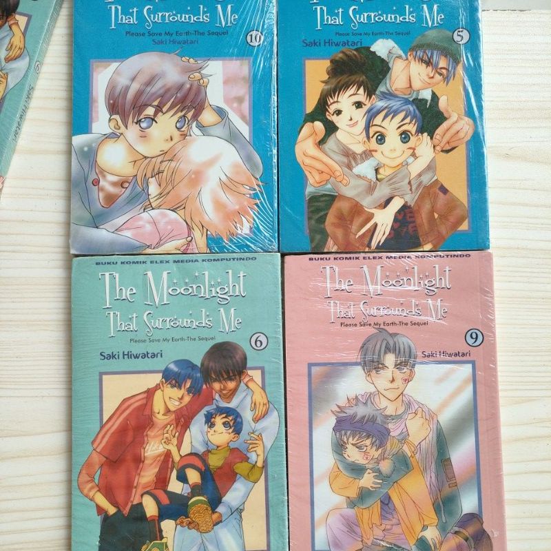 komik - the Moonlight that surrounds me vol 5,6,9,10