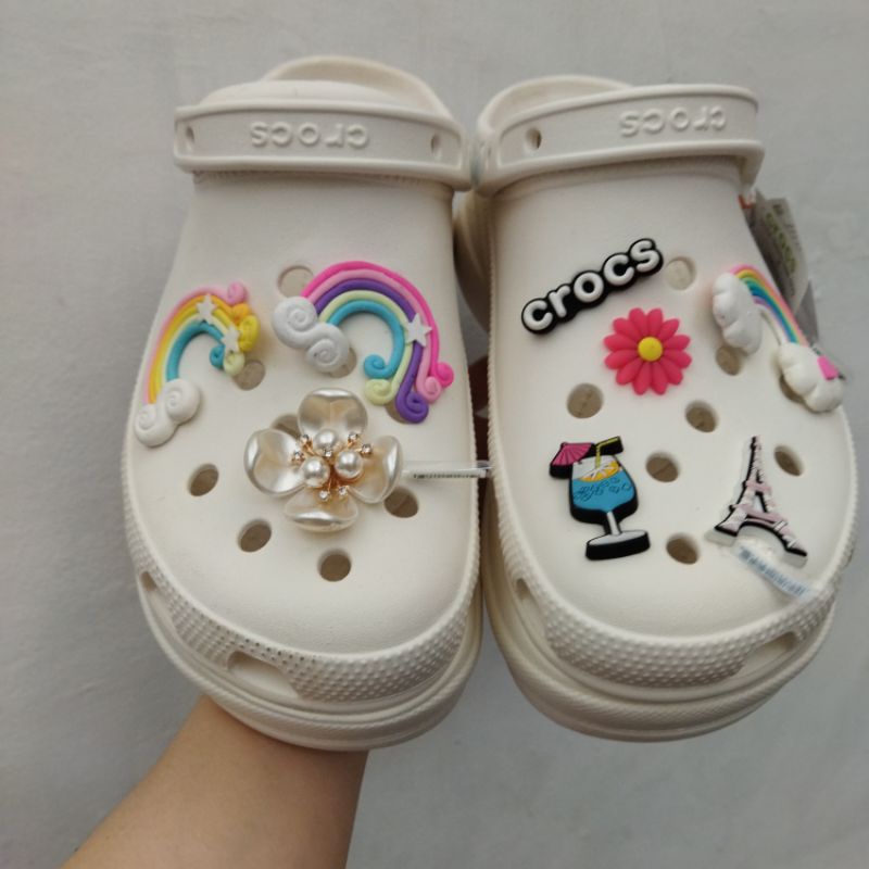 JIBBITZ ACCESSORIES SANDAL FASHION CROCS Anak dan dewasa