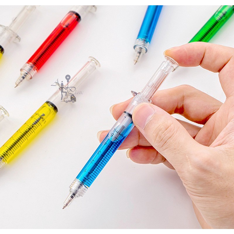 

AIO Plastic-Pena Bentuk Suntikan Pulpen Suntik Injection Pen Pena Gel Suntik Pulpen Gel Suntik Pena Murah