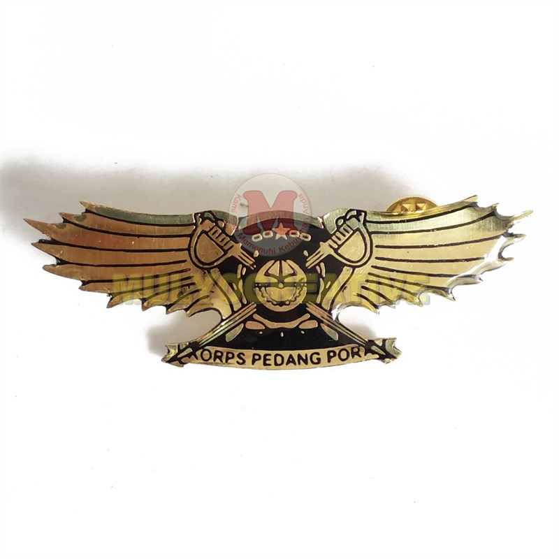 Wing Logo Pedang Pora - Pin Brivet Pedang Pora