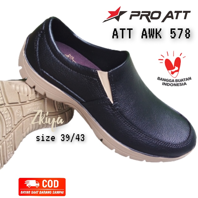 Sepatu Karet Pria ATT AWK 578/Sepatu Pantofel Karet ATT