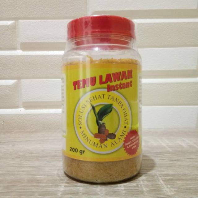 

TEMULAWAK INSTANT 200G 100% Herbal