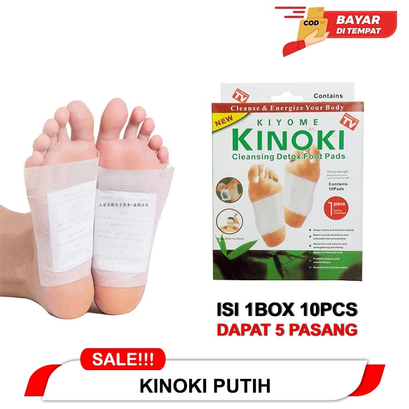 Kinoki Koyo Herbal Penghilang Racun Di Tubuh Saat Tidur Detox 1 Box Isi 10 Pcs Paling Ampuh