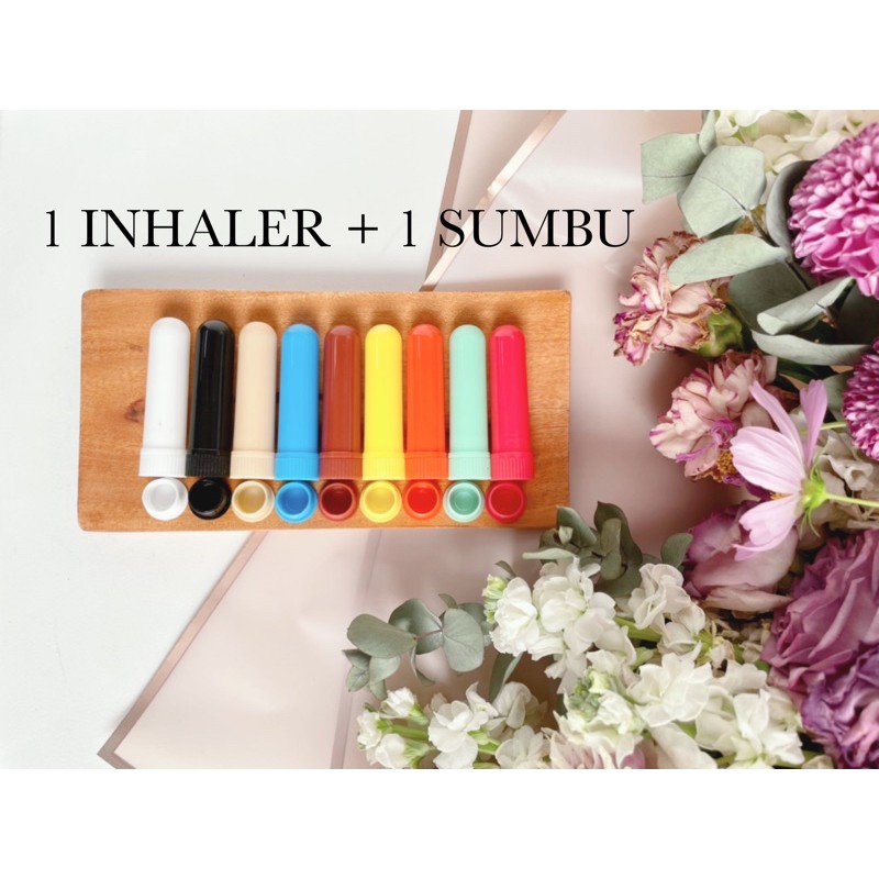 Inhaler Kosong DIY Essential Oil Aromatherapy Asma Hidung Murah