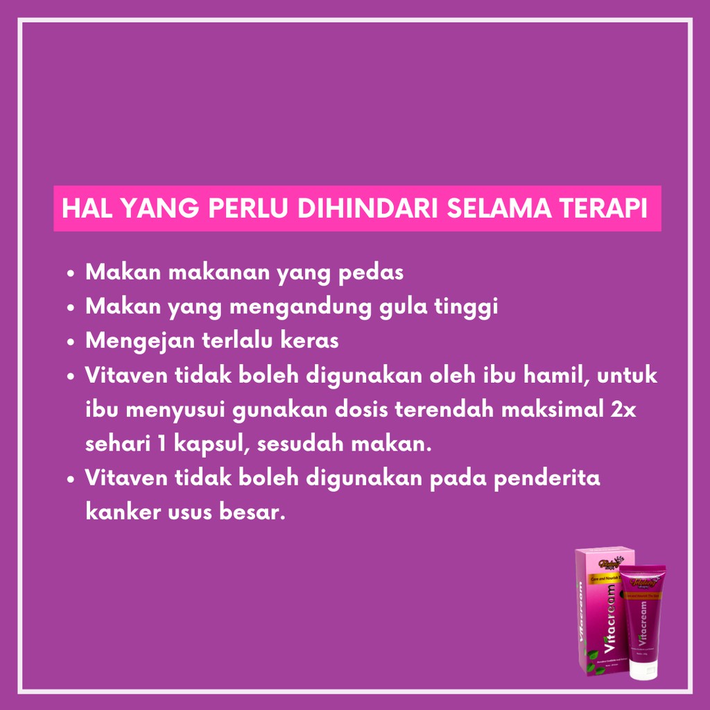 VITACREAM OBAT SALEP AMBEIEN WASIR - AMBEYEN - 100% HERBAL