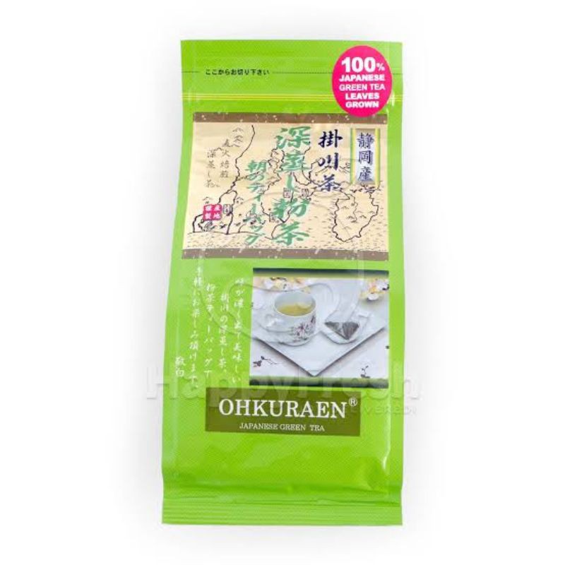 

OHKURAEN JAPANESE GREEN TEA SENCHA MORNING 40GR