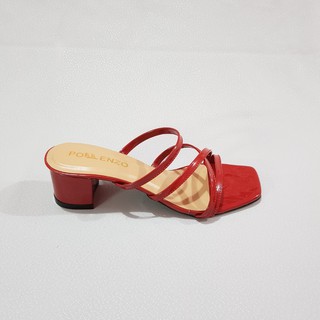 Pollenzo DAVIDA Sandal  Heel Hak  Block Tinggi  5cm CNN 503 