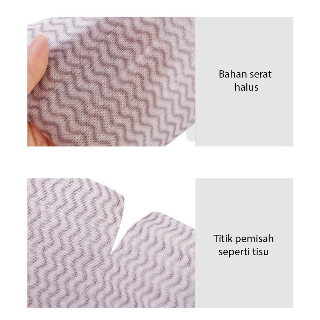 HA 64 Kain Lap Design Jepang Lap Sekali Pakai Design Tissue Sobek