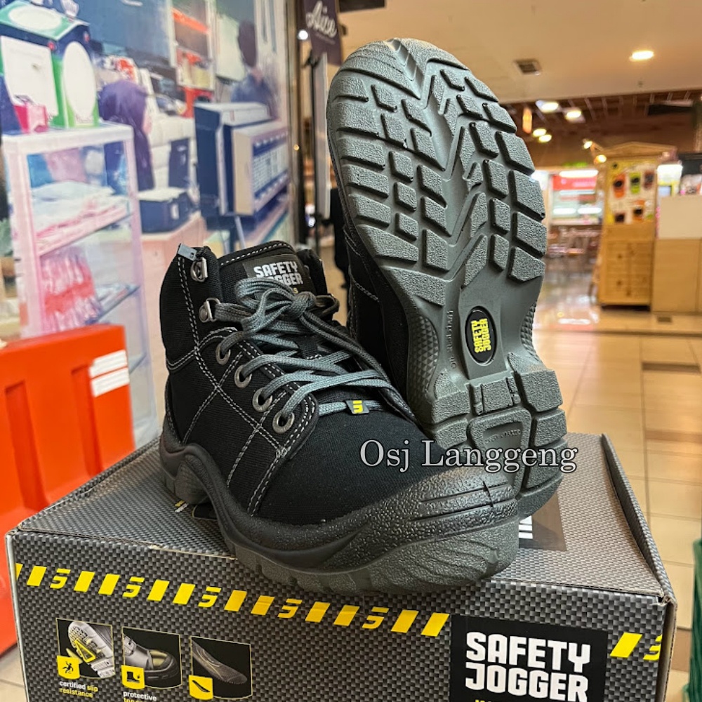 Sepatu Safety Jogger DESERT Hitam - Safety Shoes Jogger DESERT Hitam Original