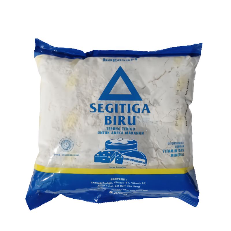 

GANDUM / TEPUNG SEGITIGA BIRU Netto 500gr