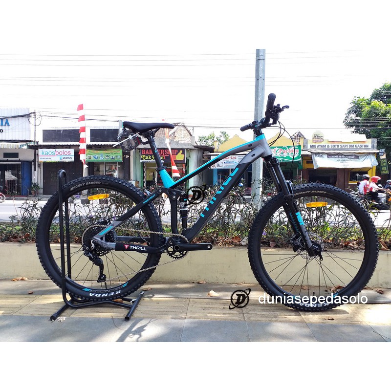  SEPEDA  GUNUNG  27 5 THRILL  FERVENT T140 ELITE ALLOY 10 