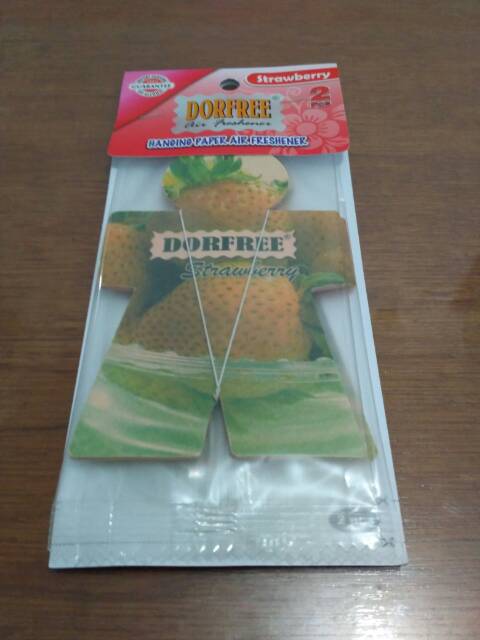 PASTI MURAH - PARFUM MOBIL -  Dorfree hanging paper air freshener isi 2pcs - PENGHARUM - DORFRE