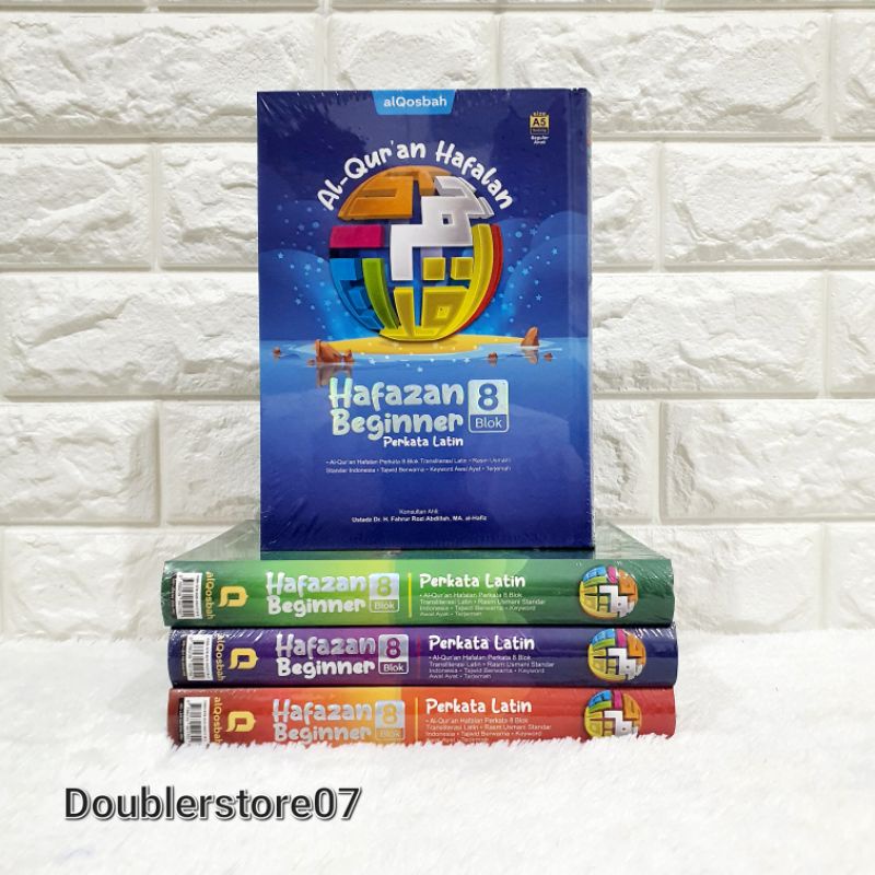 AL-QURAN HAFAZAN BEGINNER 8 BLOK PERKATA LATIN UKURAN A5 || BEGINNER 8 BLOK PERKATA LATIN TANAFUS UK
