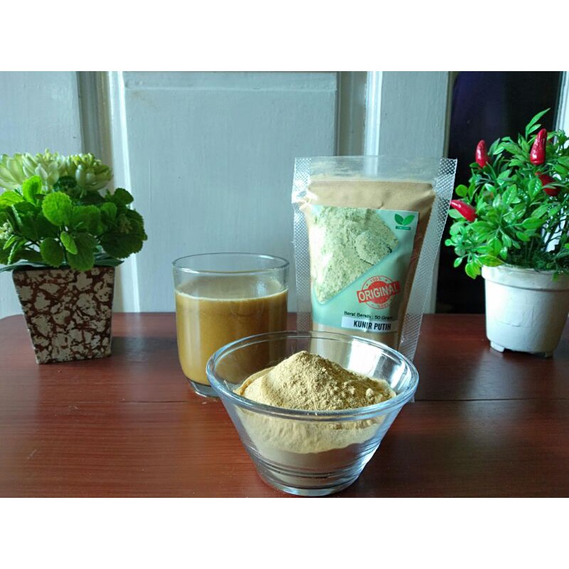 

Kunyit Putih Bubuk Murni / Kunir Putih / Curcuma Zedoaria 100 g