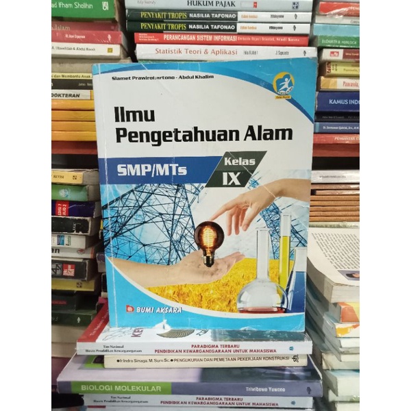 buku IPA kelas 9 SMP bumi aksara
