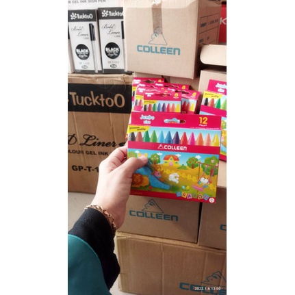 

Crayon Oil Pastel Colleen Japan Quality 8/12 Warna