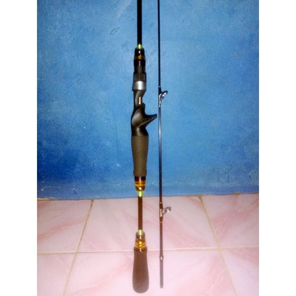Joran sutet Bc 180 cm top fuji 7/15 lbs free stiker nama pemilik joran