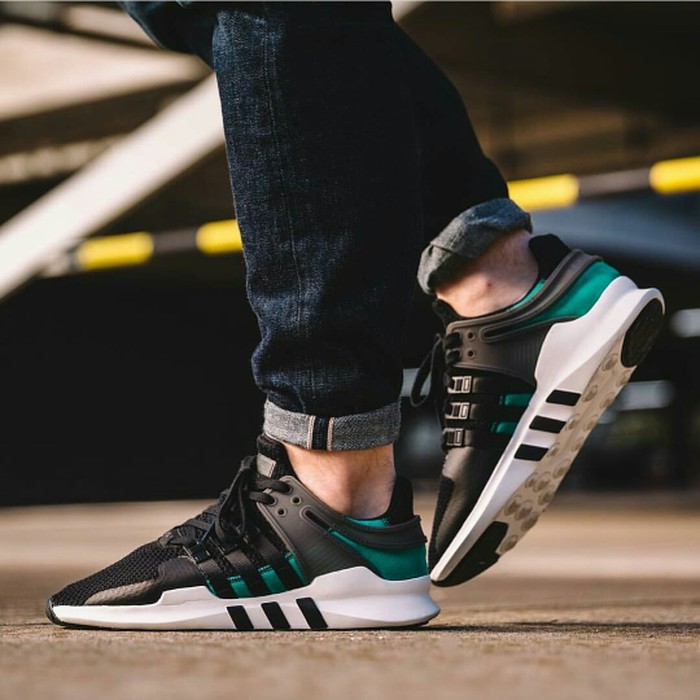 ADIDAS EQT ADV EQUIPMENT PREMIUM ORIGINAL SEPATU OLAHRAGA LARI PRIA