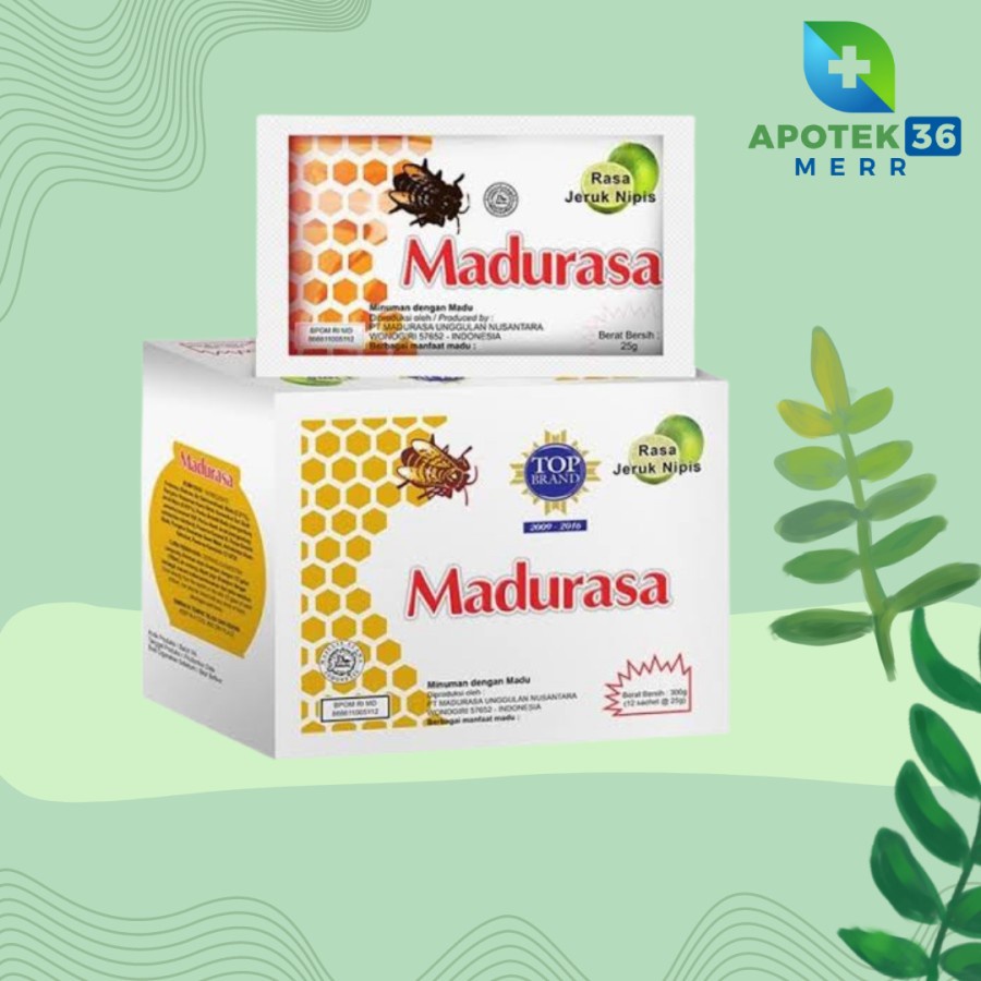 MADURASA SACHETS RASA JERUK NIPIS ISI 12 SACHETS