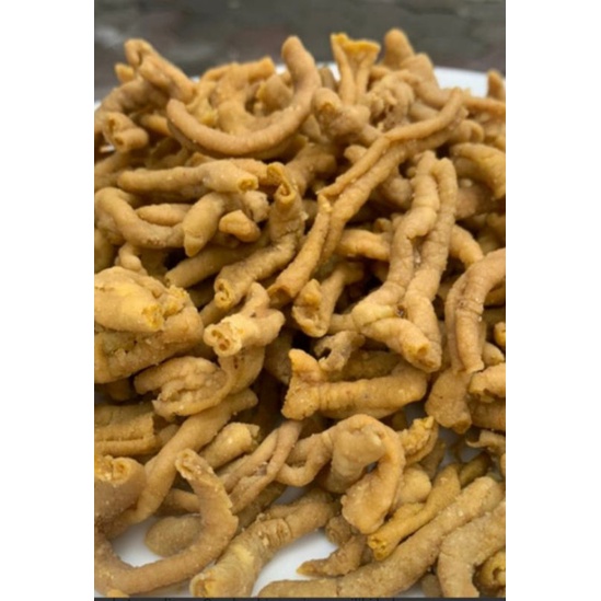 

usus krispi original asin gurih | pedas daun jeruk | 250gr