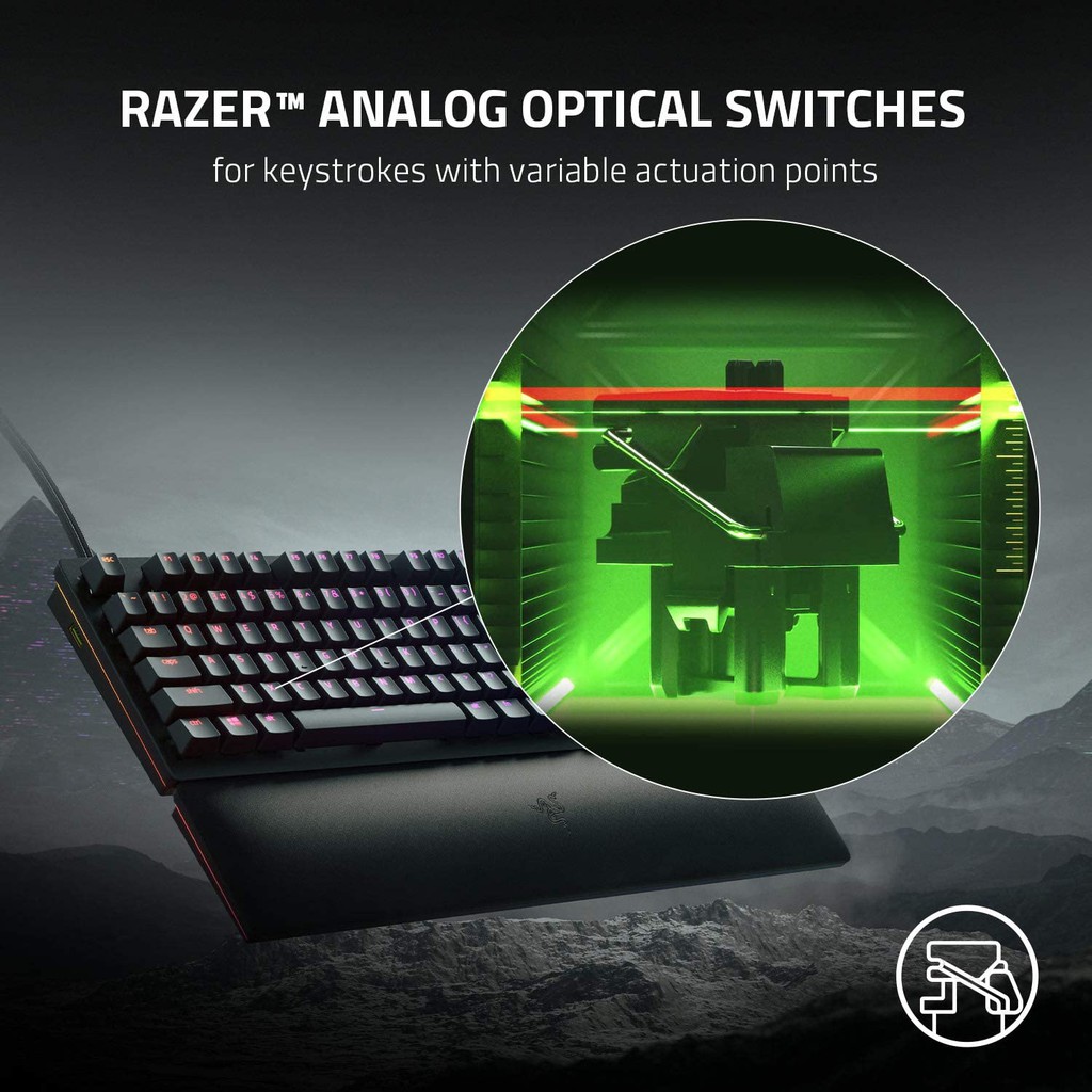 Razer Huntsman V2 Analog Optical Switch Mechanical Gaming Keyboard