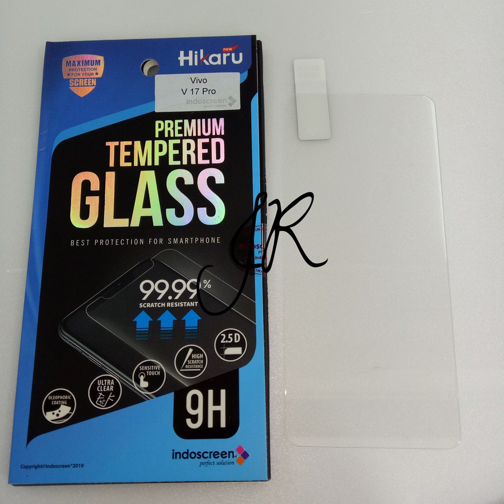 HIKARU BENING TEMPERED GLASS VIVO V25 / V25e / V23e / V21 (4G &amp; 5G) / V20 se / V20 / V19 / V17 PRO / V15 / V15 PRO / V11 / V11 PRO / V9 / V9 PRO