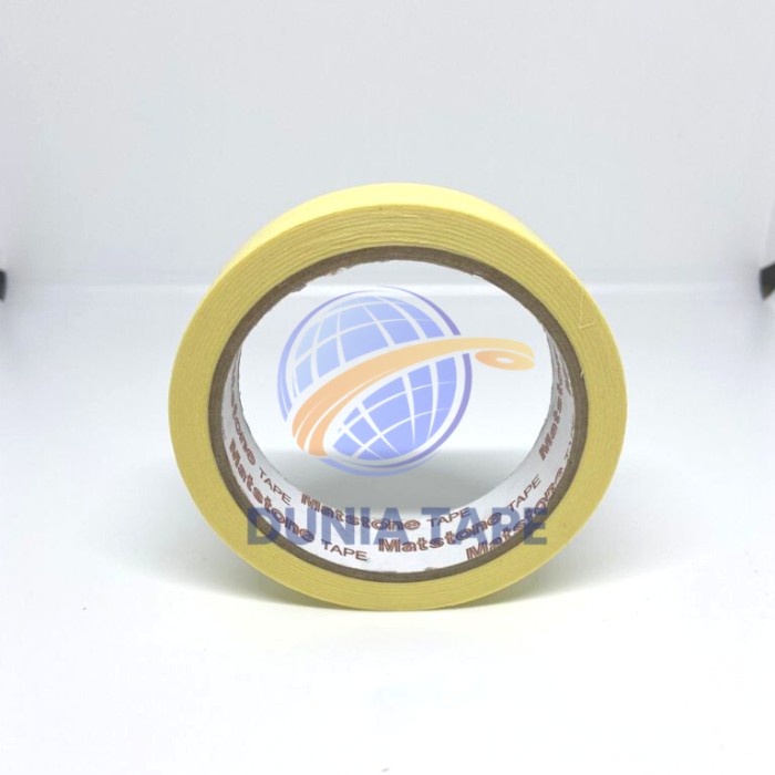 

perekat-pengikat- lakban kertas 1 inch x 20 meter / masking tape 24mm x 20 meter -pengikat-perekat.