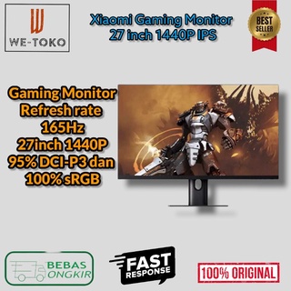 Jual Xiaomi Gaming Monitor 1440P 165Hz HDR Free-Sync    27 Inch