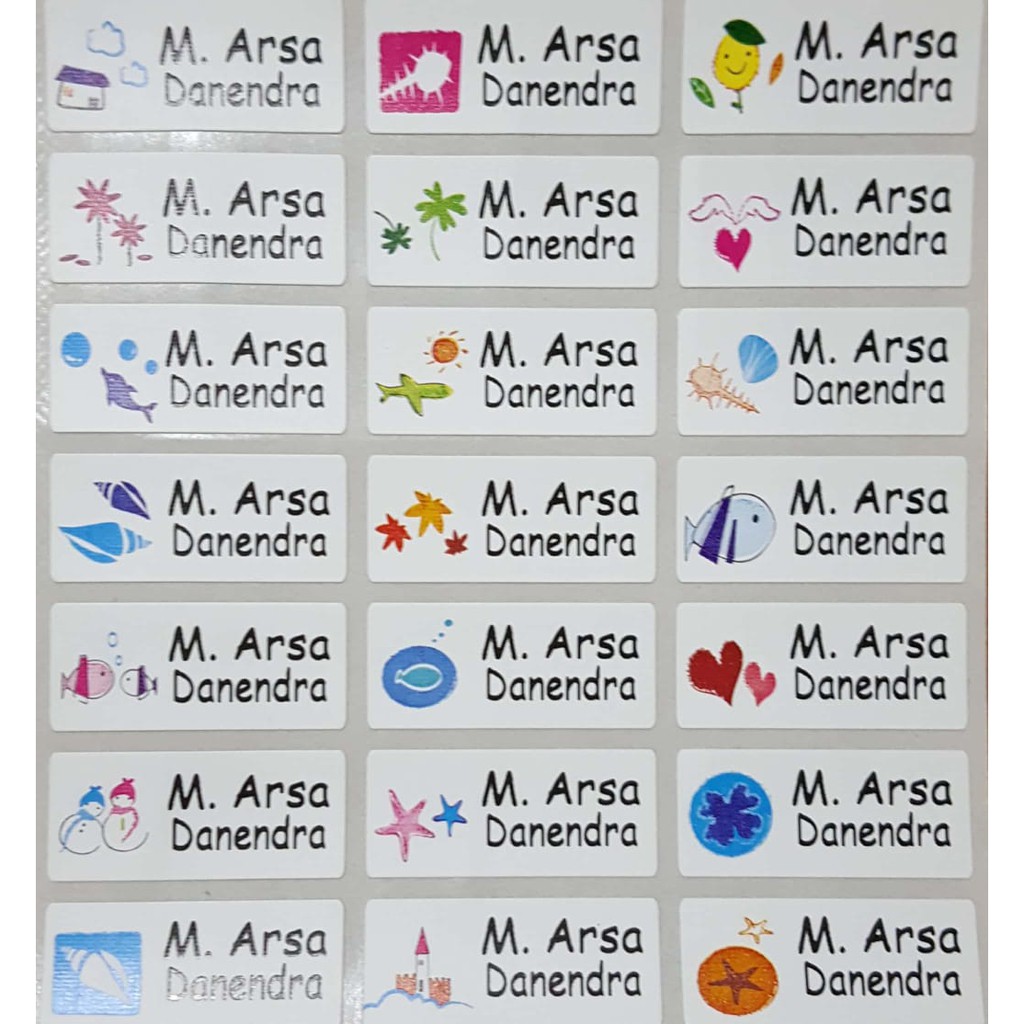 label kain SIMBOL  untuk ditempel di baju bahan lentur awet tidak mudah lepas LABEL BAJU SIZE M