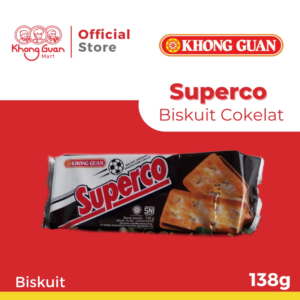 

KHONG GUAN Superco Chocolate Pack 138 Gram