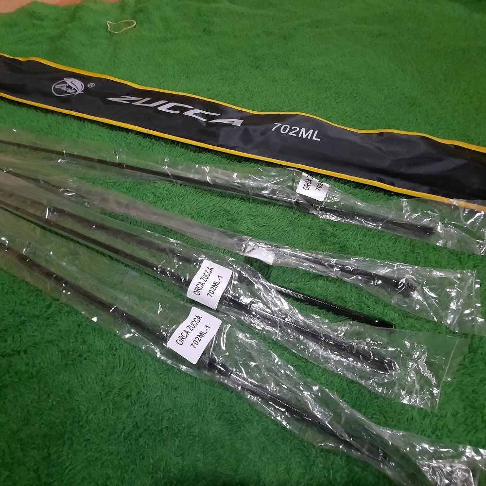 TOP UJUNG... Joran Pancing Spinning 662ML dan 702ML Orca Zucca 198