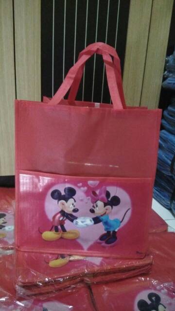 Tas ulang tahun micky mouse