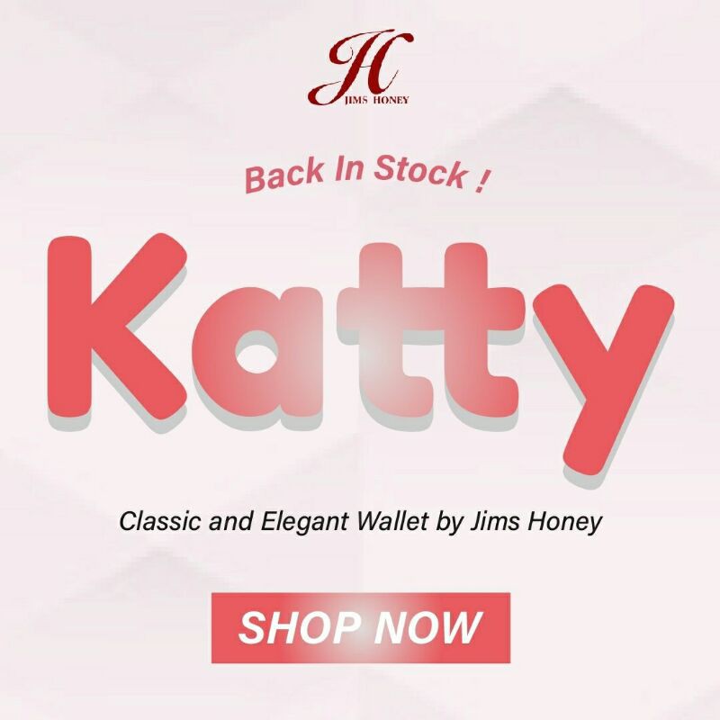 Dompet Lipat Wanita Katty Wallet by Jims Honey