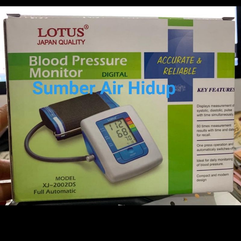 Tensi Meter Digital Merek Lotus Upper Arm