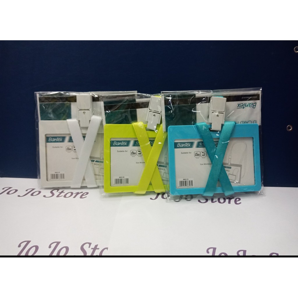 

ID Card Holder Lanyrad Landscape With Tali Bantex /Gantungan ID Card