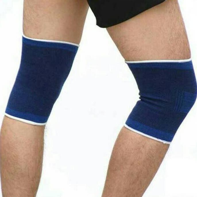 Pelindung Lutut Deker kaki aksesoris futsal bola gym fitness Knee - bola---ped