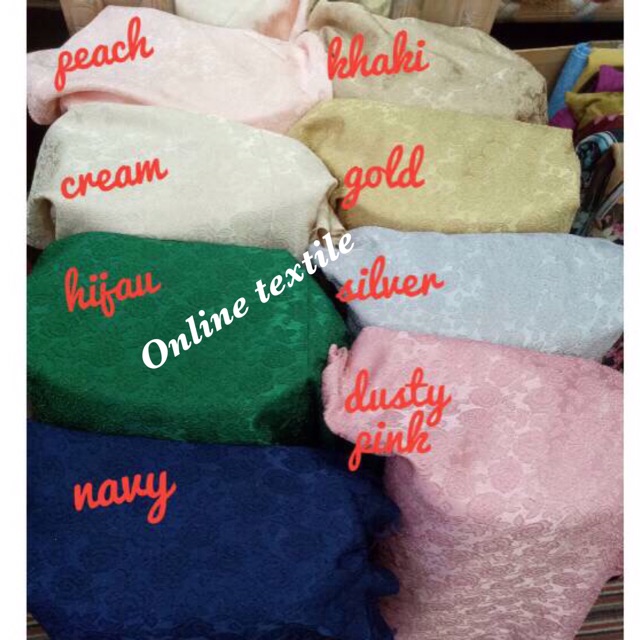 MURAH!! Kain jaguar gliter / bahan jaguar Gliter.