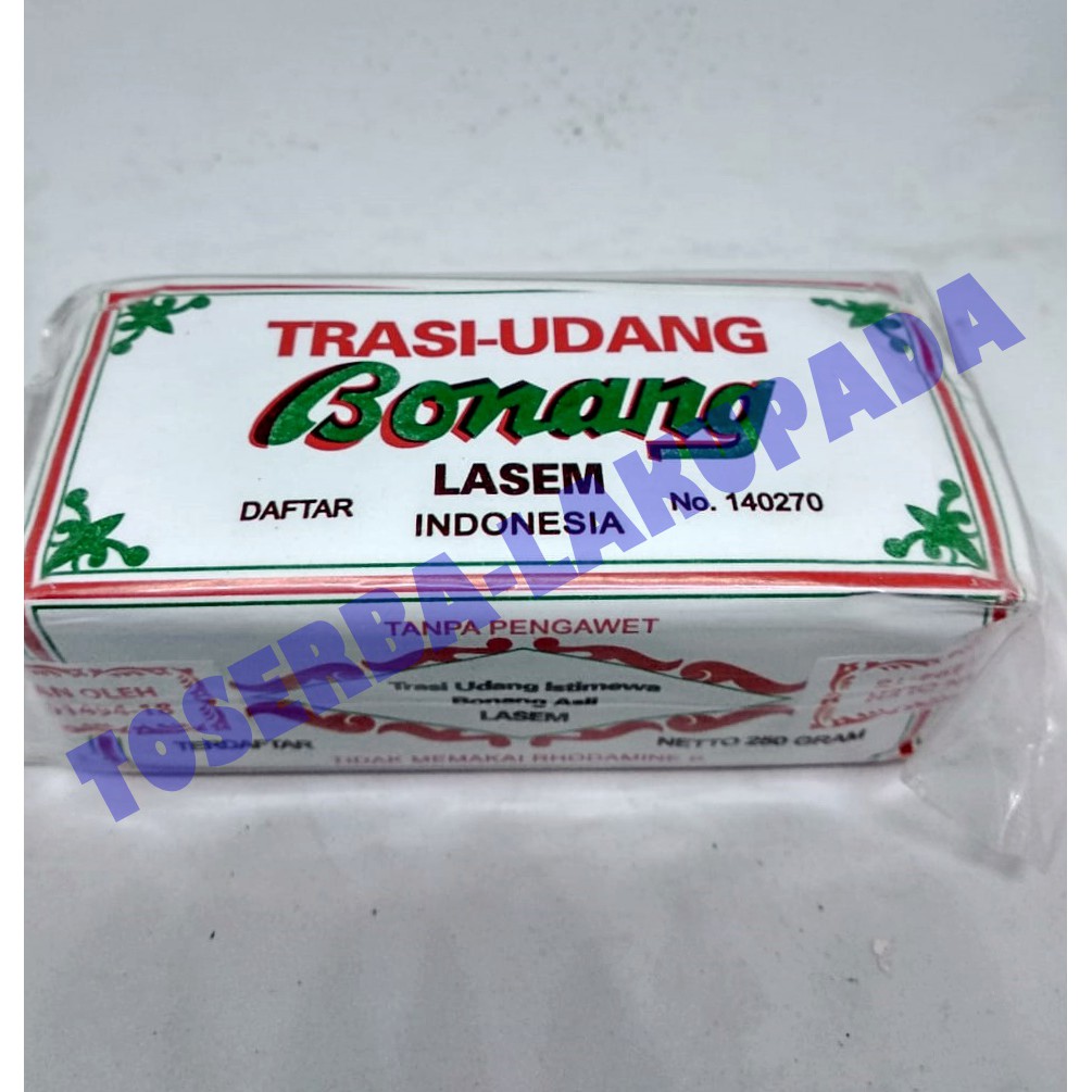 Trasi Udang Istimewa BONANG Asli Lasem - Terasi