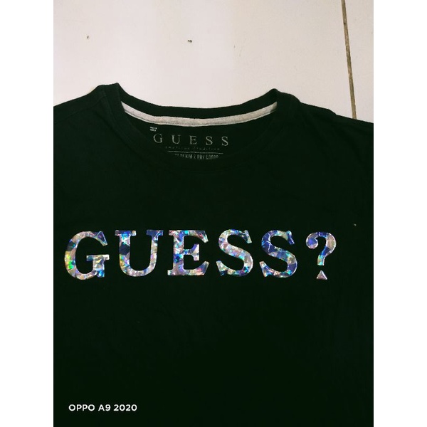 kaos Guess original second branded