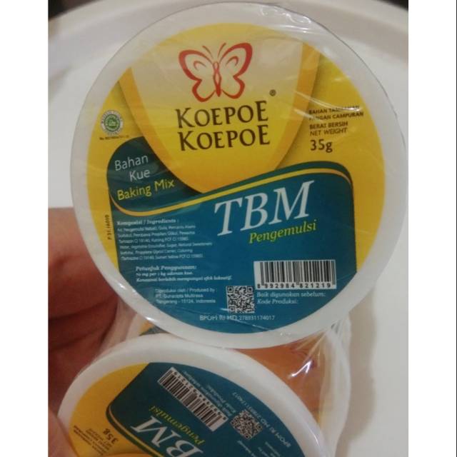 

TBM koepoe koepoe 35g / Pengemulsi