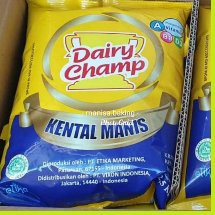 

DAIRY CHAMP 2.5 KG SUSU KENTAL MANIS SKM 정