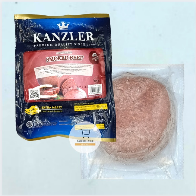 

Kanzler Smoked Beef 250GR Kanzler Daging Asap