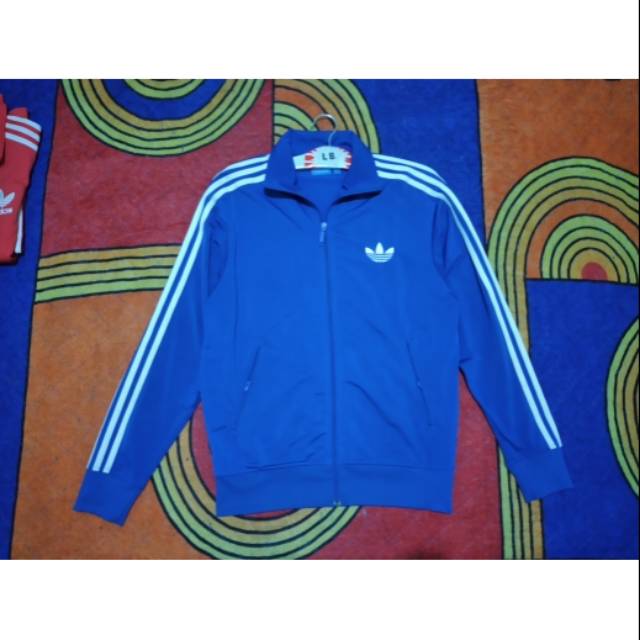 tracktop adidas firebird blue