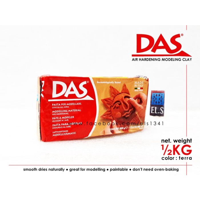 

Menakjubkan Das Air Drying Modelling Clay Terracota 500 Gr Hemat