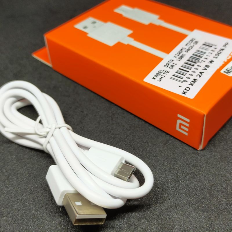 KABEL DATA XIAOMI 2A - MICRO USB - ORI 100%