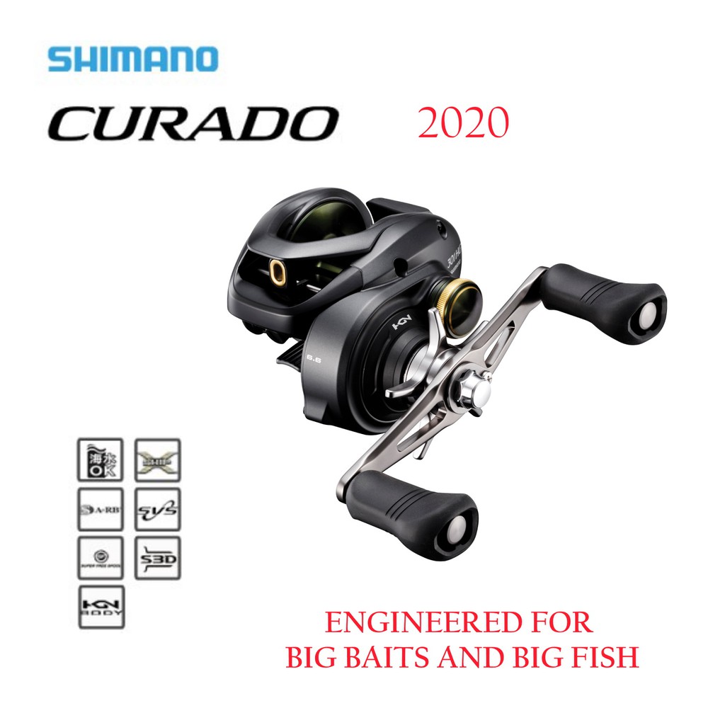 Reel Pancing Baitcasting BC Shimano Curado K Model 2020